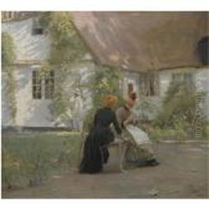 Et Stille Ojeblik (a Quiet Moment) by Peder Vilhelm Ilsted