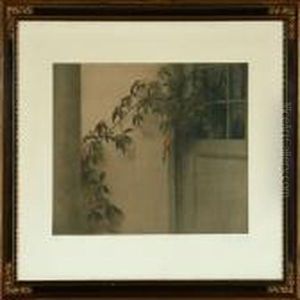 Virginia Creeper At Liselund by Peder Vilhelm Ilsted