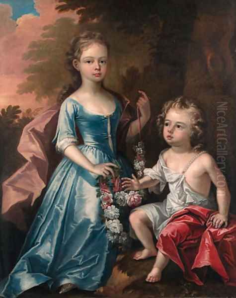 Double Portrait of a young Girl - view 1