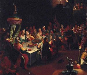 Belshazzar's Feast by Jan Harmensz. Muller
