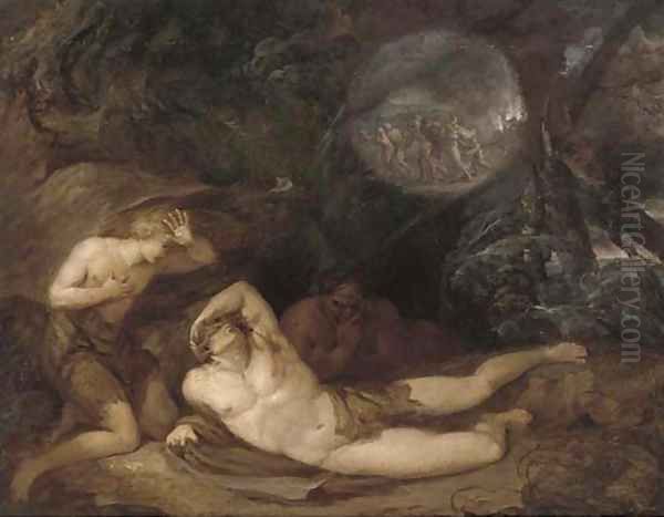 The destruction of Sodom and Gomorrah - view 1