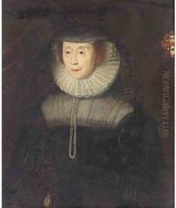 Portrait of a lady by Nicholas Maes