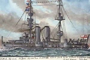 H.M.S. Africa (illustrated)