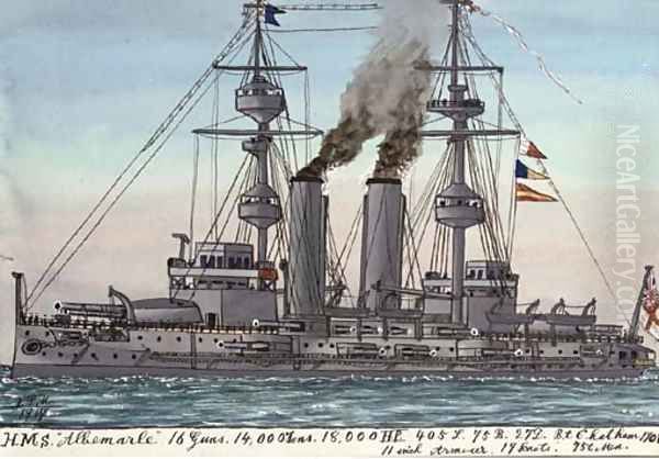 H.M.S. Albermarle (illustrated) - view 1