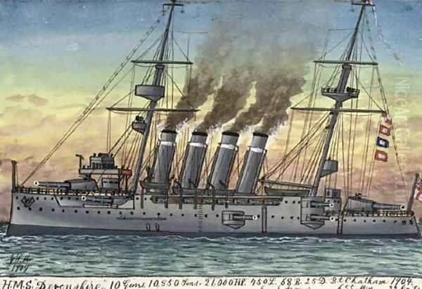 H.M.S. Centurion (illustrated) - view 1