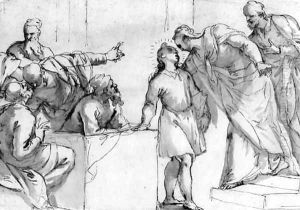 Christ Among The Doctors by Pietro Malombra