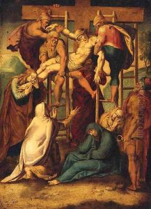 The Descent from the Cross by Girolamo Muziano