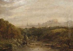 View of Edinburgh from the west by Horatio McCulloch