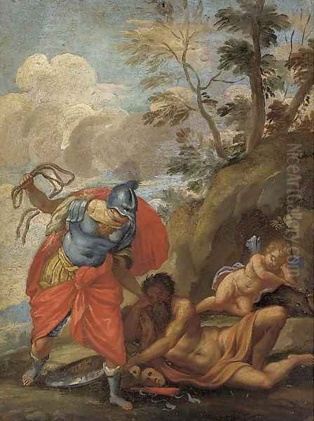 Mars destroying Wisdom and the Arts - view 1
