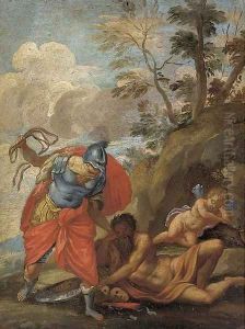 Mars destroying Wisdom and the Arts