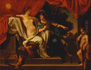 An allegory of Wisdom and Truth truimphant over Envy by Paolo di Matteis