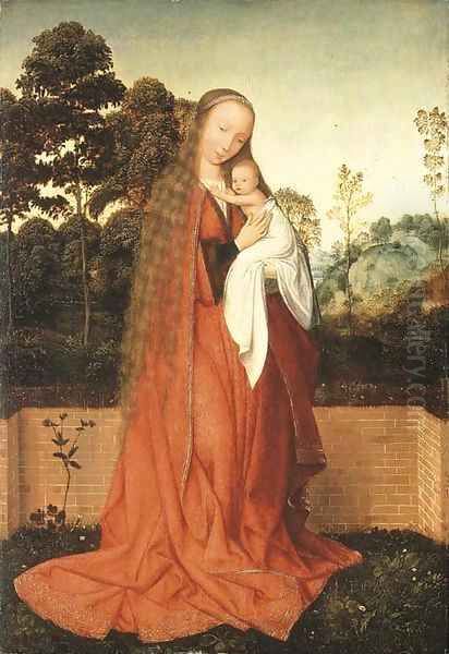 The Virgin and Child in a landscape - view 1