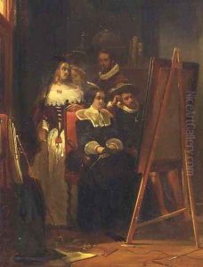 Artistic admiration by Johannes Cornelius Mertz