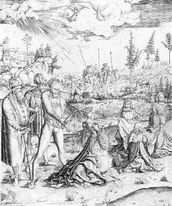 The Martyrdom of Saint Catherine by Master MZ