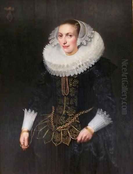 Portrait of Johanna van Heyst Wife of Jonker Zuydewyn van Nuysseburgh - view 1