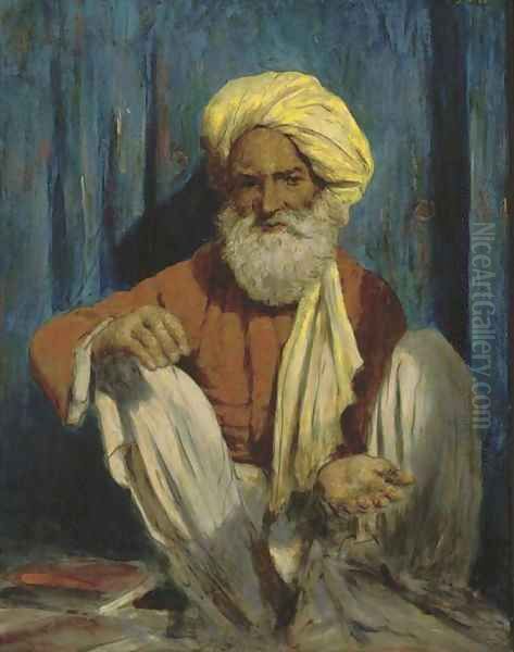 Peshwar, India by Mortimer Luddington Mempes
