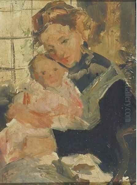 Loving care mother and child - view 1