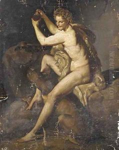Bacchus by Anton von Maron