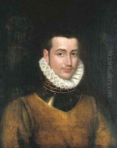 Portrait of a gentleman by Antonis Mor