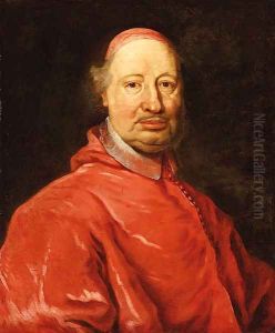 Portrait of Cardinal Fernando Nuzzi by Giovanni Maria Morandi