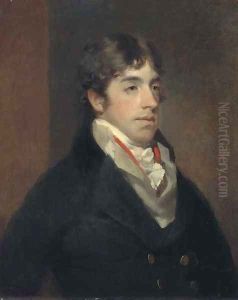 Portrait of a gentleman by John James Masquerier