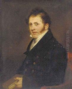 Portrait of a gentleman 4 by John James Masquerier