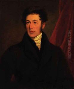 Portrait of a gentleman 2 by John James Masquerier