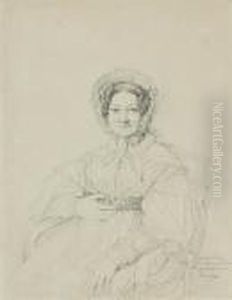 Portrait De Madame Jean-jacques-joseph Anfrye, Nee Louise-jeanne-hyacinthe Dastros
