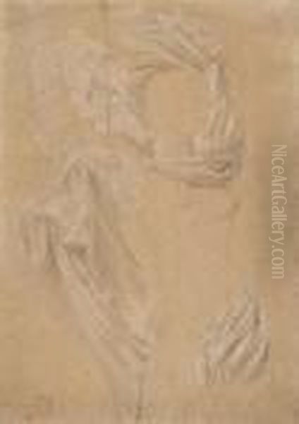 Etude Pour La Figure De Napoleon
 Pour Le Decor Du Salon De L'empereur A L'hotel De Ville De Paris - view 1