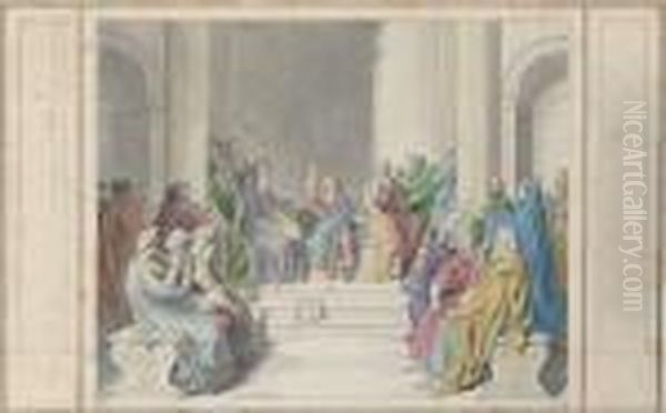 Christ Among The Doctors - view 1