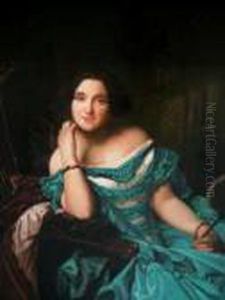 Portrait Of A Young Woman by Jean Auguste Dominique Ingres