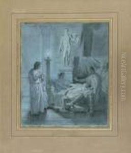 Virgile Lisant L'eneide Devant Auguste, Livie Et Octavie