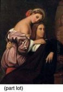 A Portrait Of Raphael With 'la Fornarina'; And Nine Other Paintings