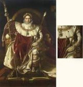 <portrait De Napoleon En Costume De Sacre>.