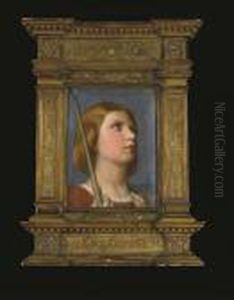 Tete De Jeanne D'arc En Extase