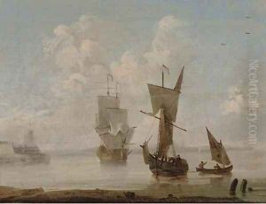 Arriving at the anchorage in a calm