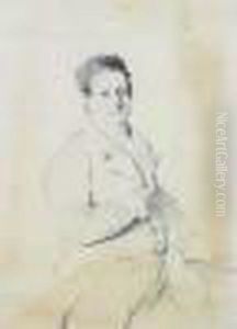 Graphite. 29 X 21,1 Cm. by Jean Auguste Dominique Ingres