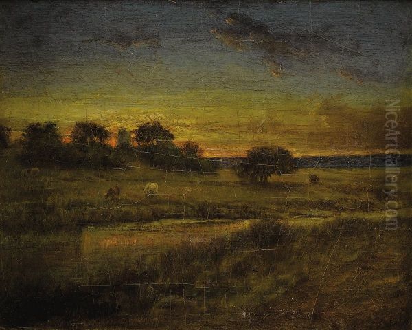 Pasture At Dawn - view 1