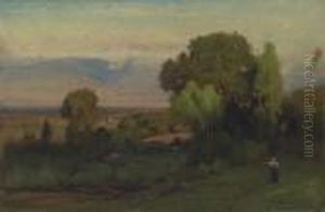 Landscape Near Perugia by George Inness