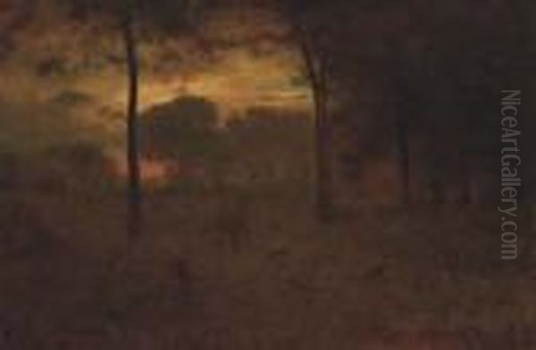 An Autumn Sunset - view 1