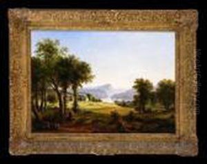 Farm In The Mountains by George Inness
