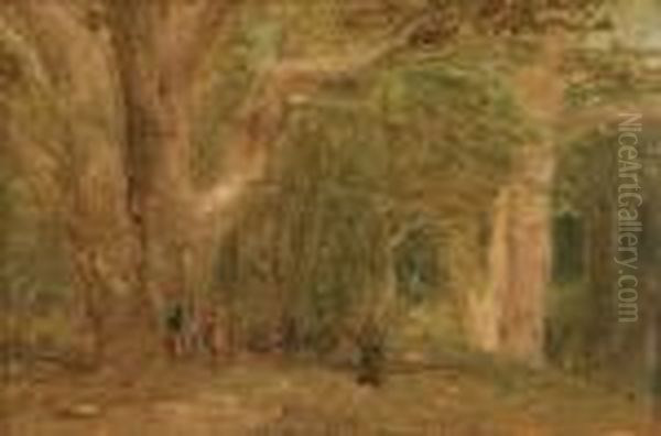 Figures In A Forest - view 1