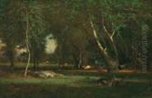 Pastoral Landscape, Pompton, New Jersey by George Inness