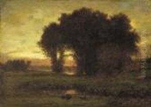 Sunset by George Inness