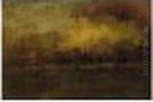 Apple Blossoms, Springtime, Montclair, N.j. by George Inness