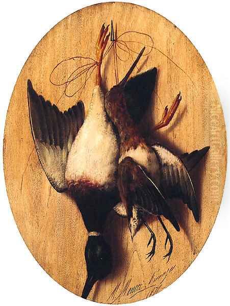 Hanging Gamebirds - view 1