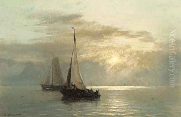 In still waters at dusk - view 1