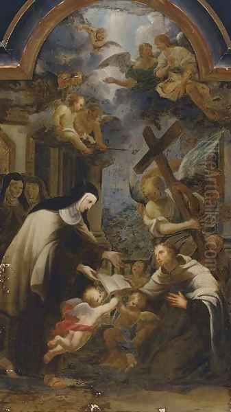 Saint Philip Neri at prayer - view 1