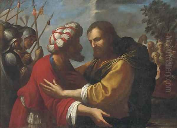 The Betrayal of Christ - view 1
