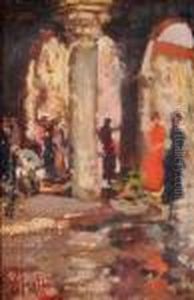 Sotto Il Portico A Venezia